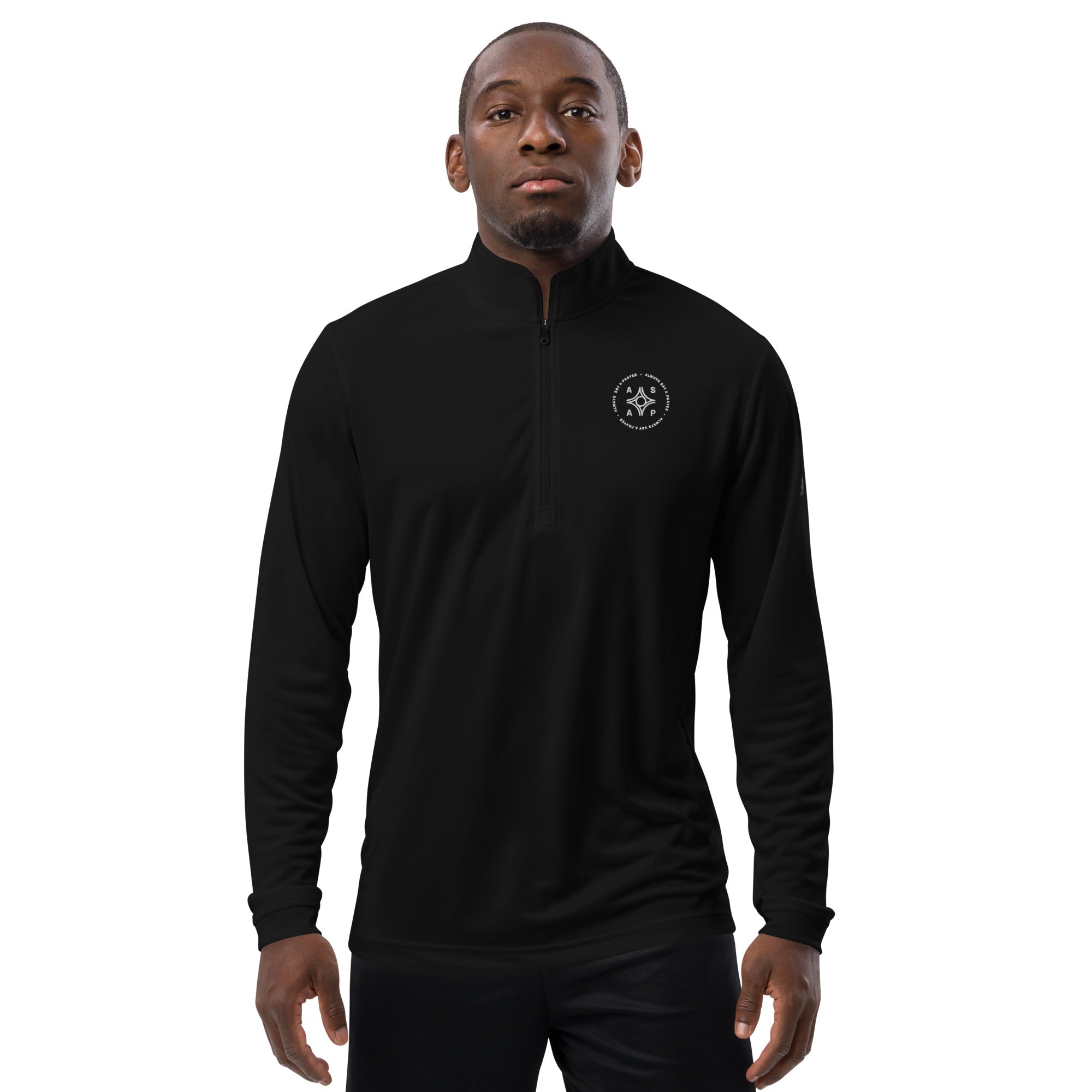 Quarter Zip Pullover Circular Logo