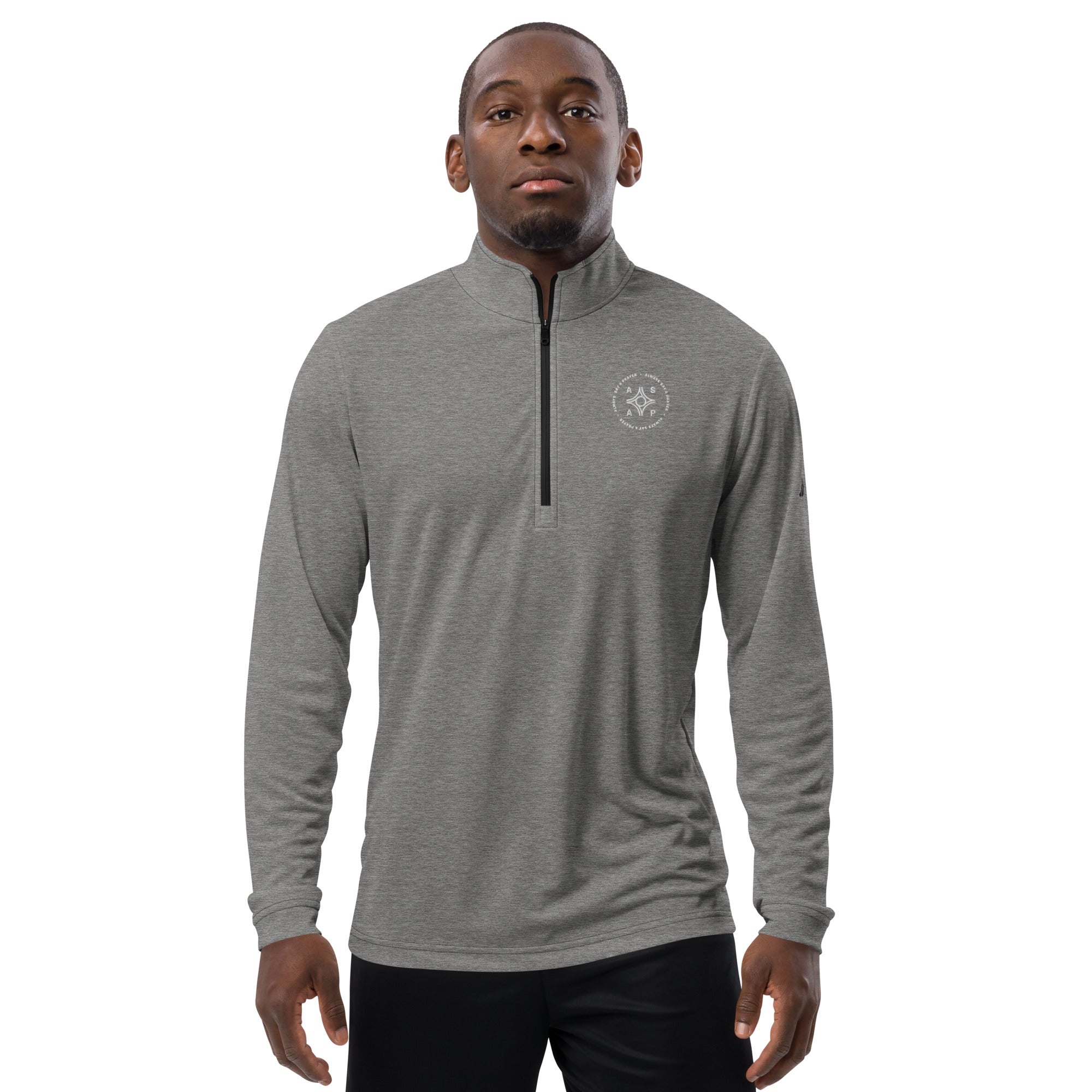 Quarter Zip Pullover Circular Logo