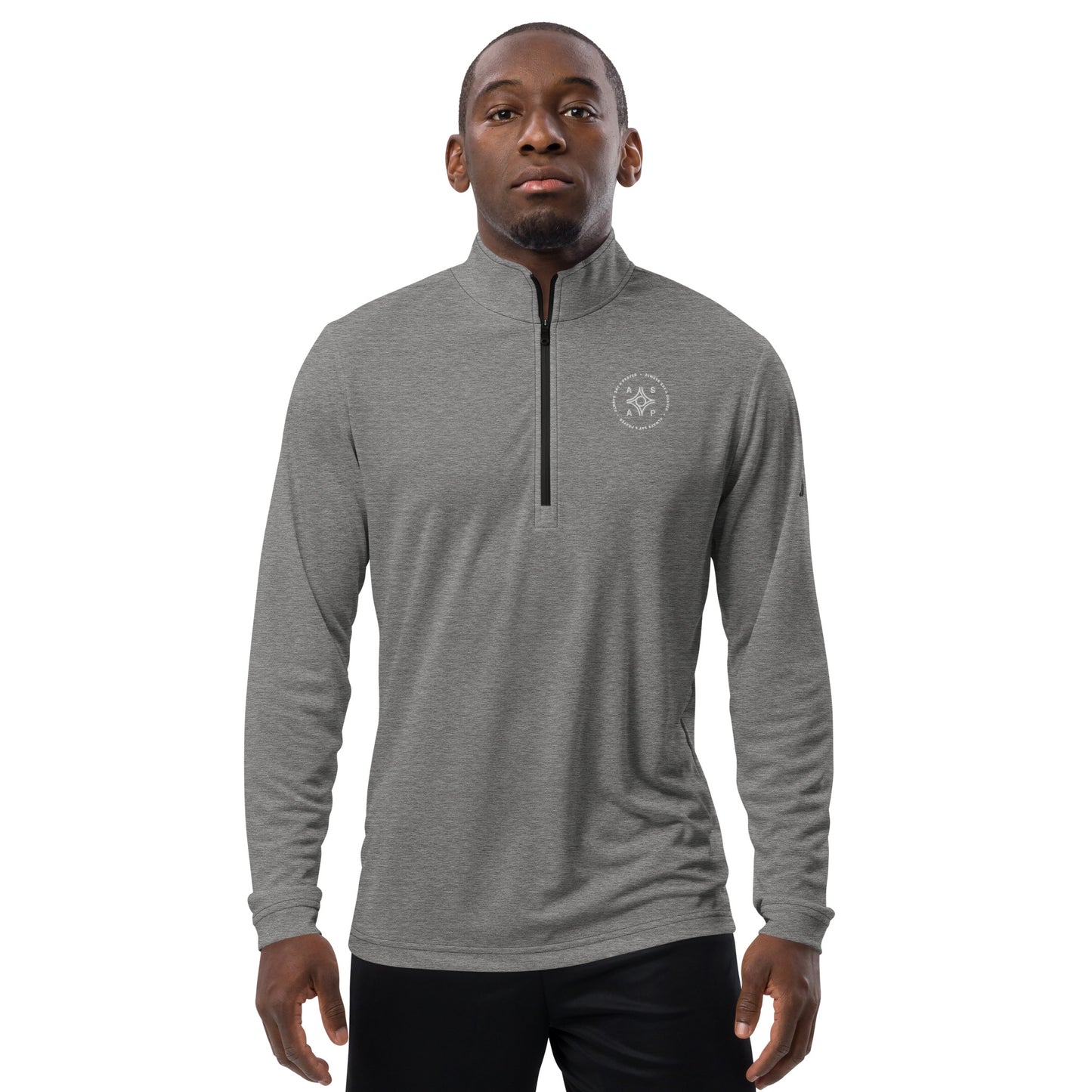 Quarter Zip Pullover Circular Logo