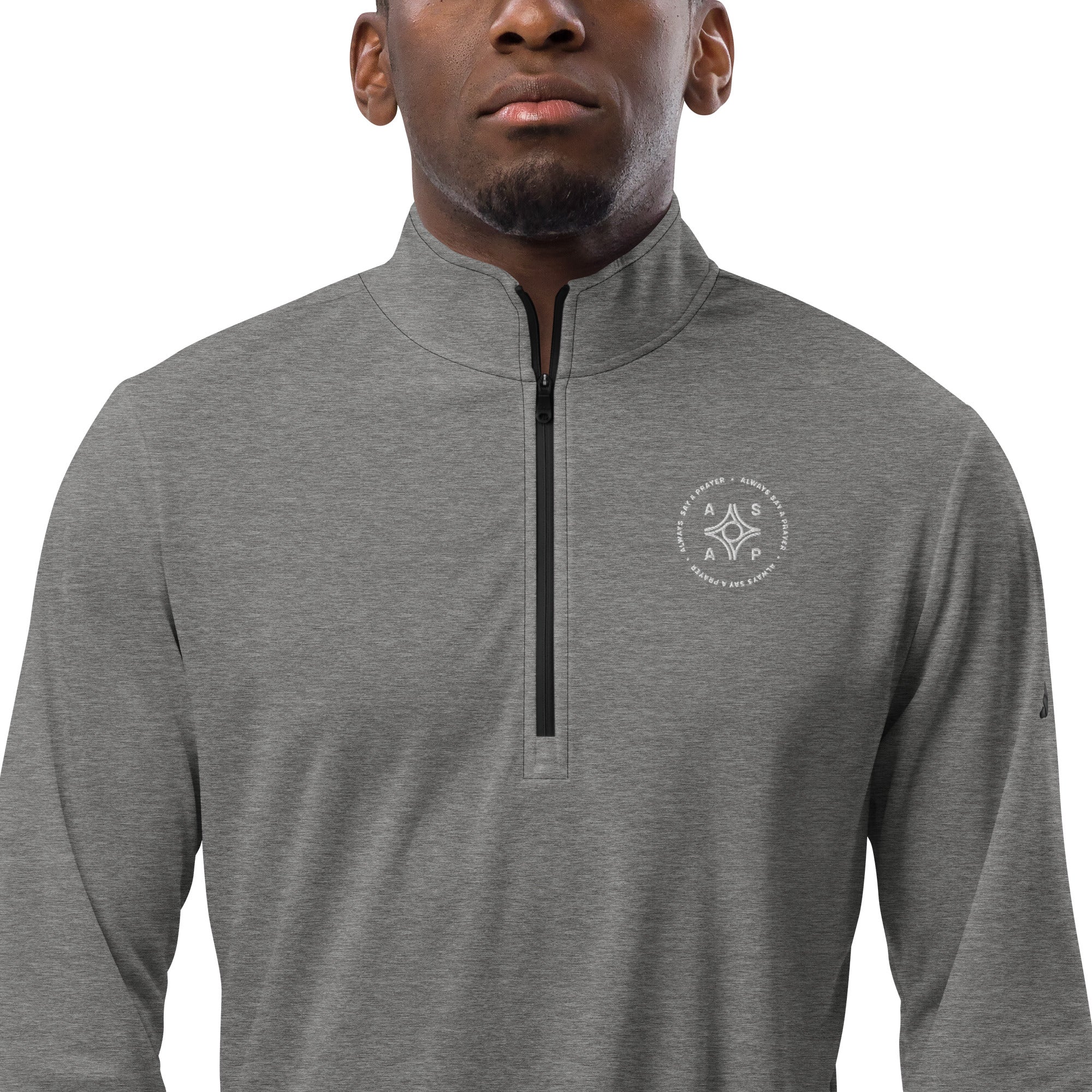 Quarter Zip Pullover Circular Logo