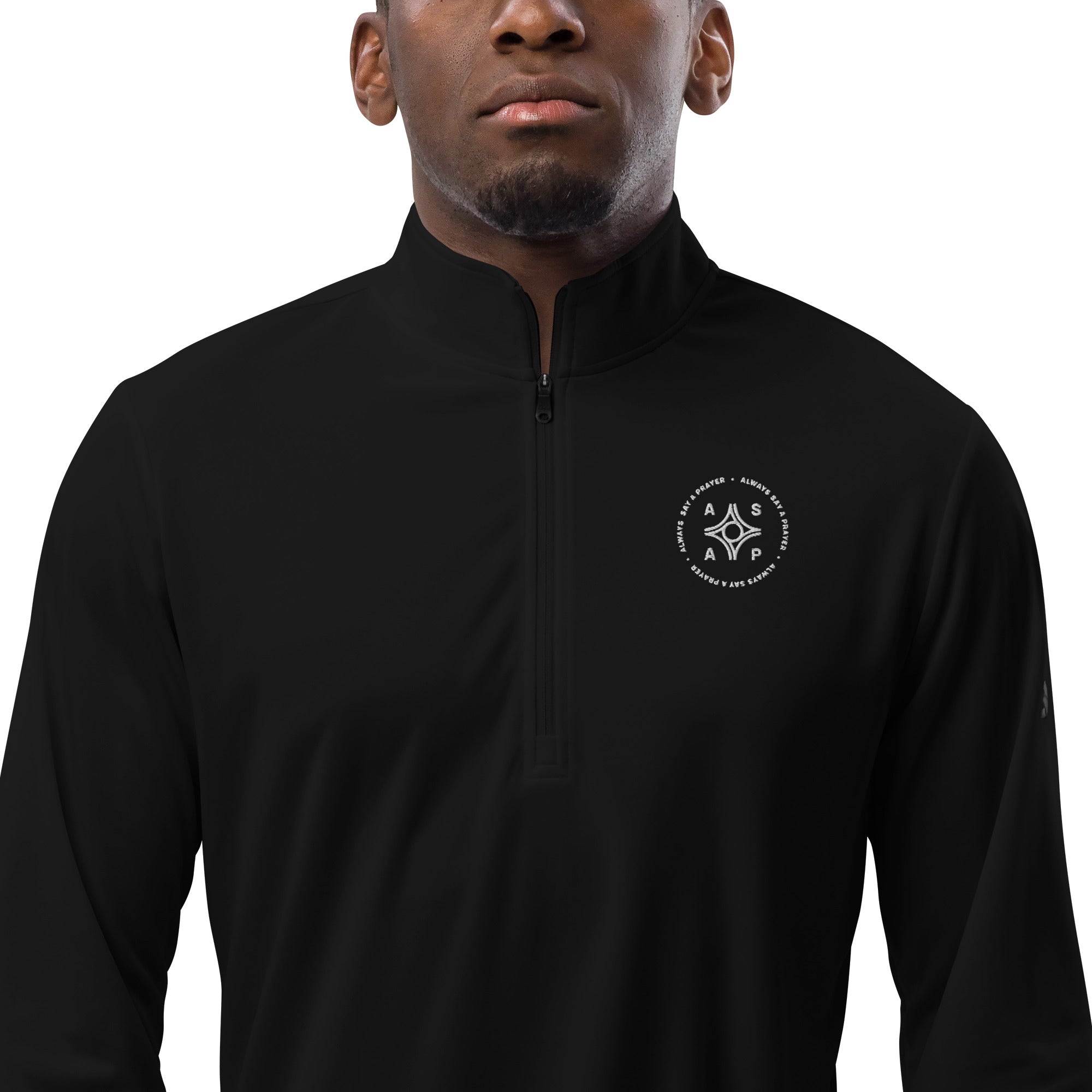 Quarter Zip Pullover Circular Logo