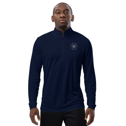 Quarter Zip Pullover Circular Logo