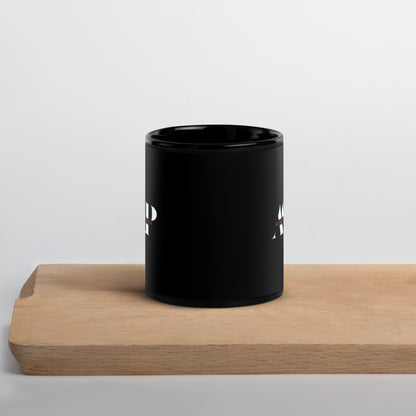 Ceramic Black Mug ASAP Logo