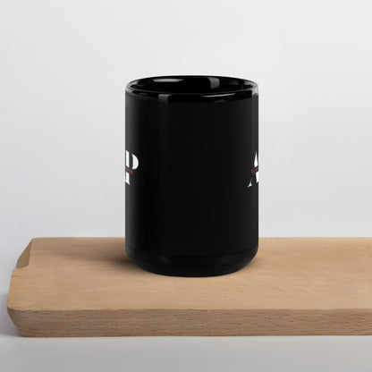 Ceramic Black Mug ASAP Logo