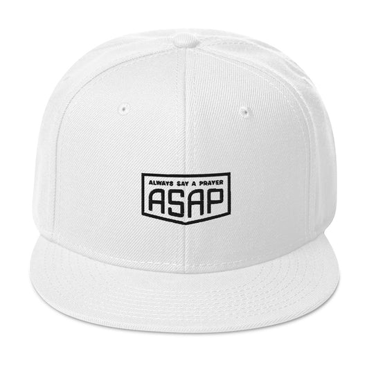 Snapback Hat Dark Shield Logo