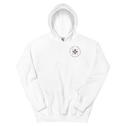 Unisex Hoodie 2-Color Circular Logo