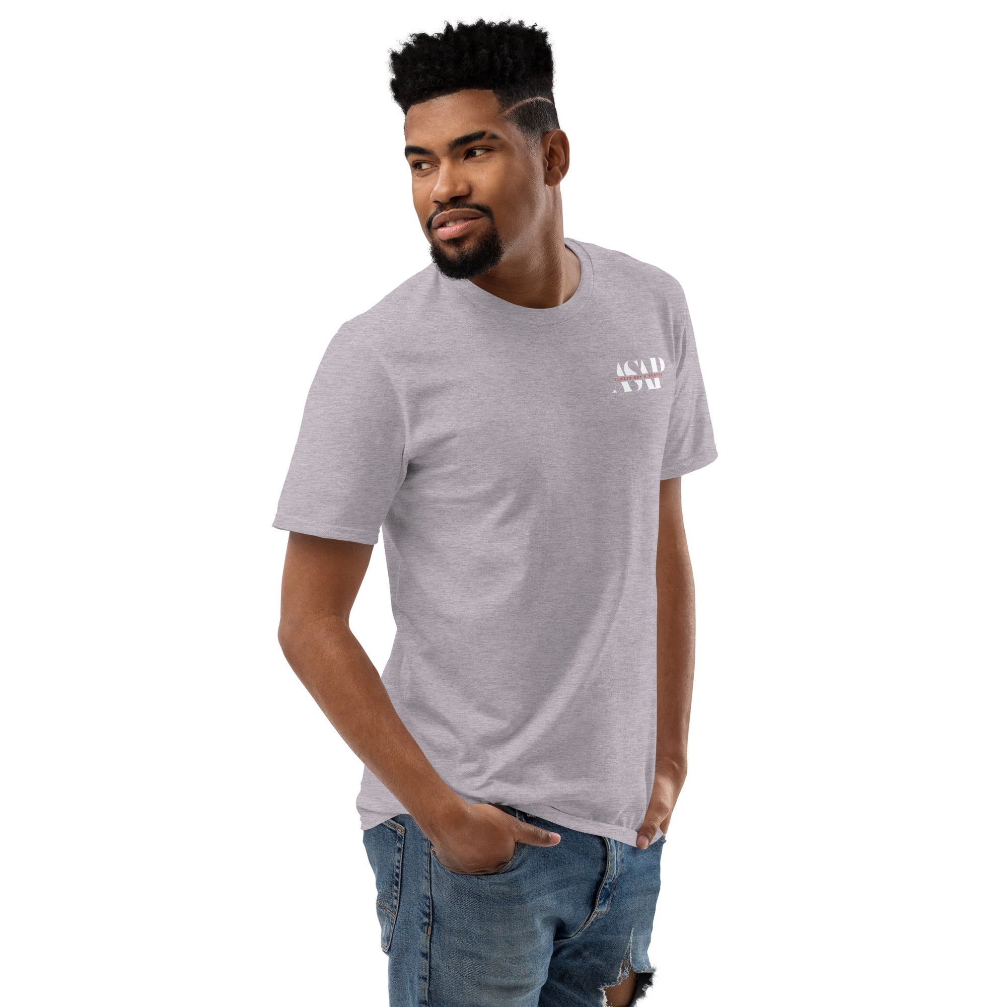 Short-Sleeved Unisex T-Shirt ASAP Logo