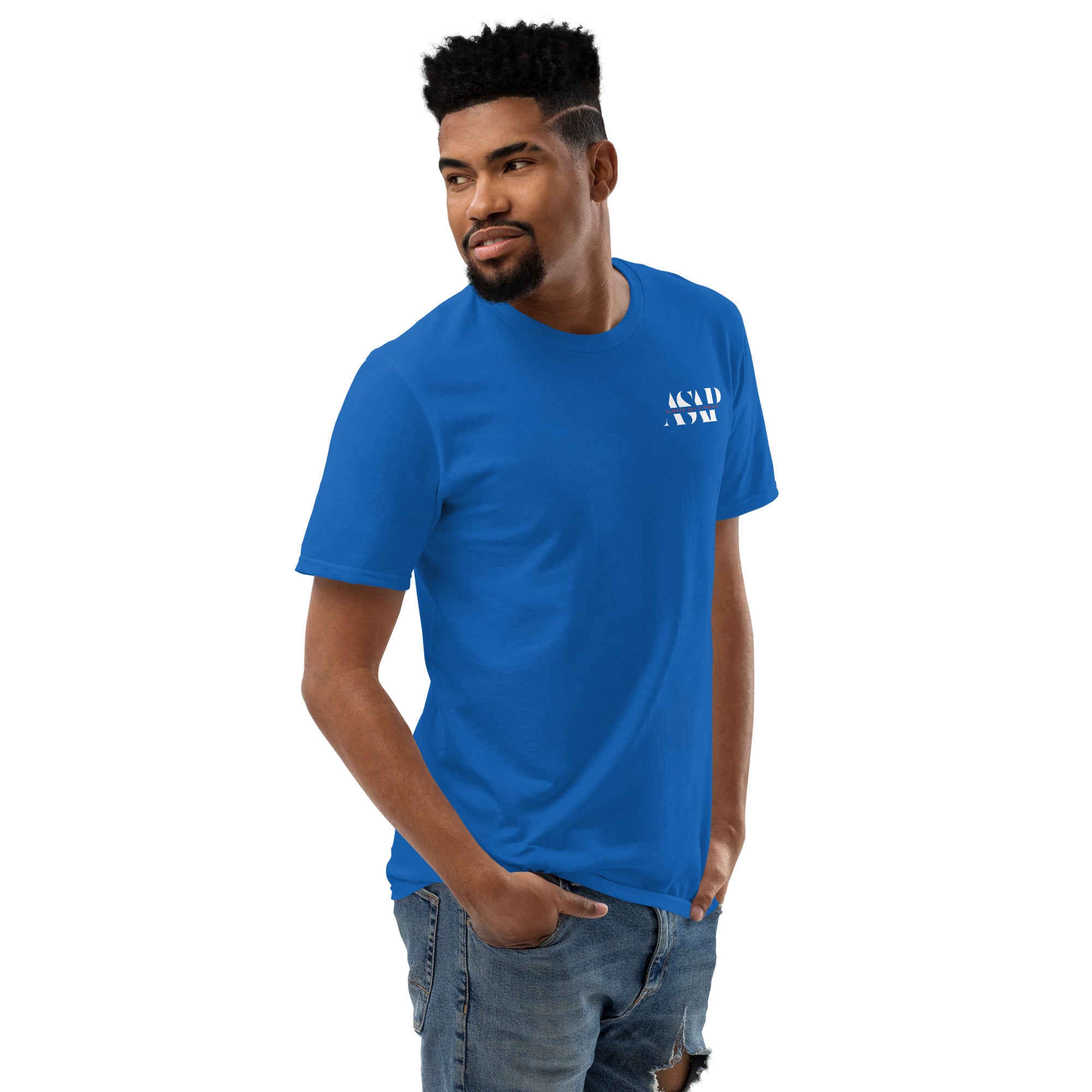 Short-Sleeved Unisex T-Shirt ASAP Logo