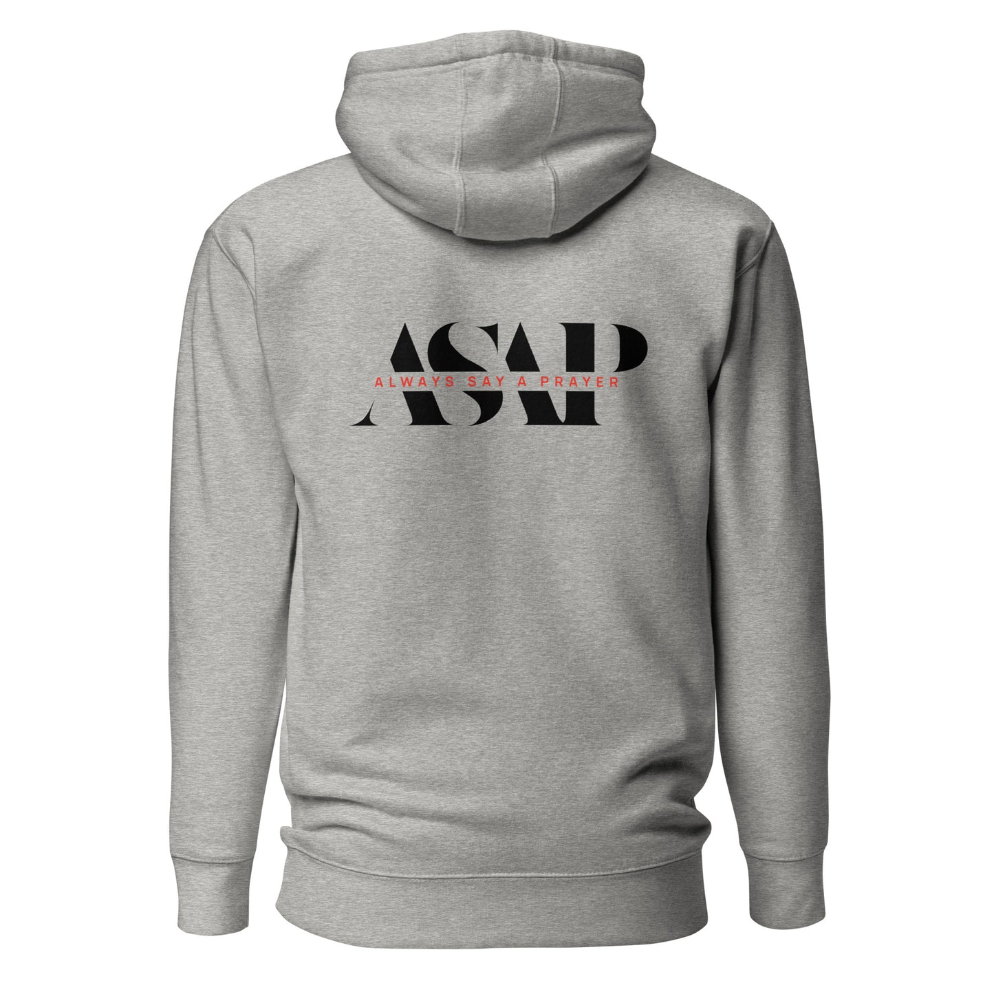 Unisex Hoodie Dark 2-Color ASAP Logo on front and back