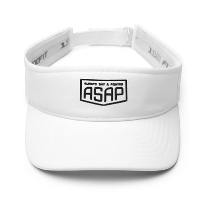 Visor Shield Logo Dark Stitching